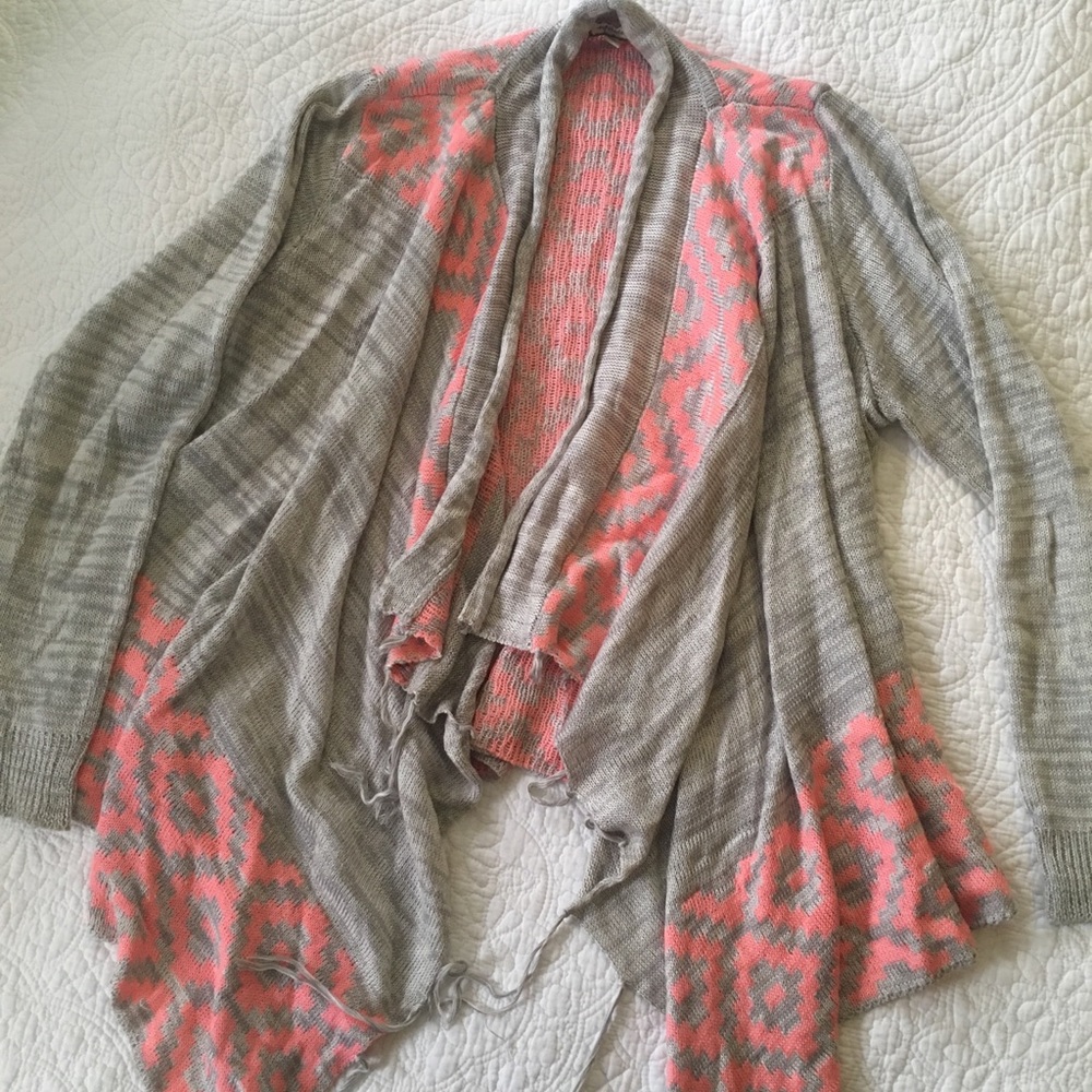 Eyeshadow cardigan